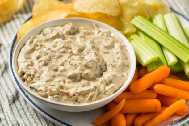 istock Homemade Healthy Carmelized Onion Dip 1477248038