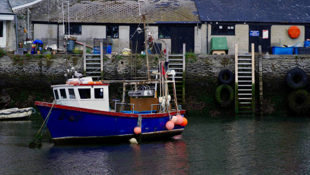 istock Polperro, an old smugglers cove in Cornwall 1477249271