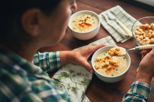 Creamy Cauliflower Soup with Vegan Bellalodi Cheese
