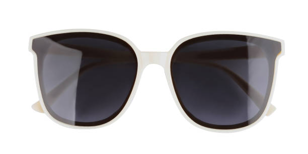 istock New stylish sunglasses isolated on white, top view 1477279178