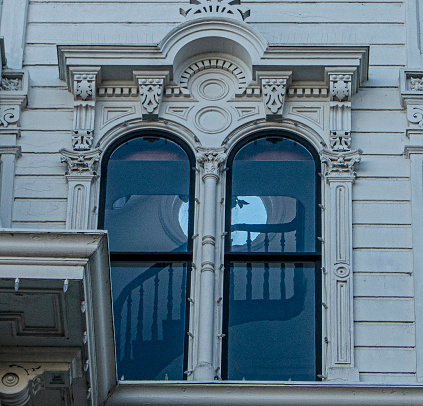Victorian Architecture Window.