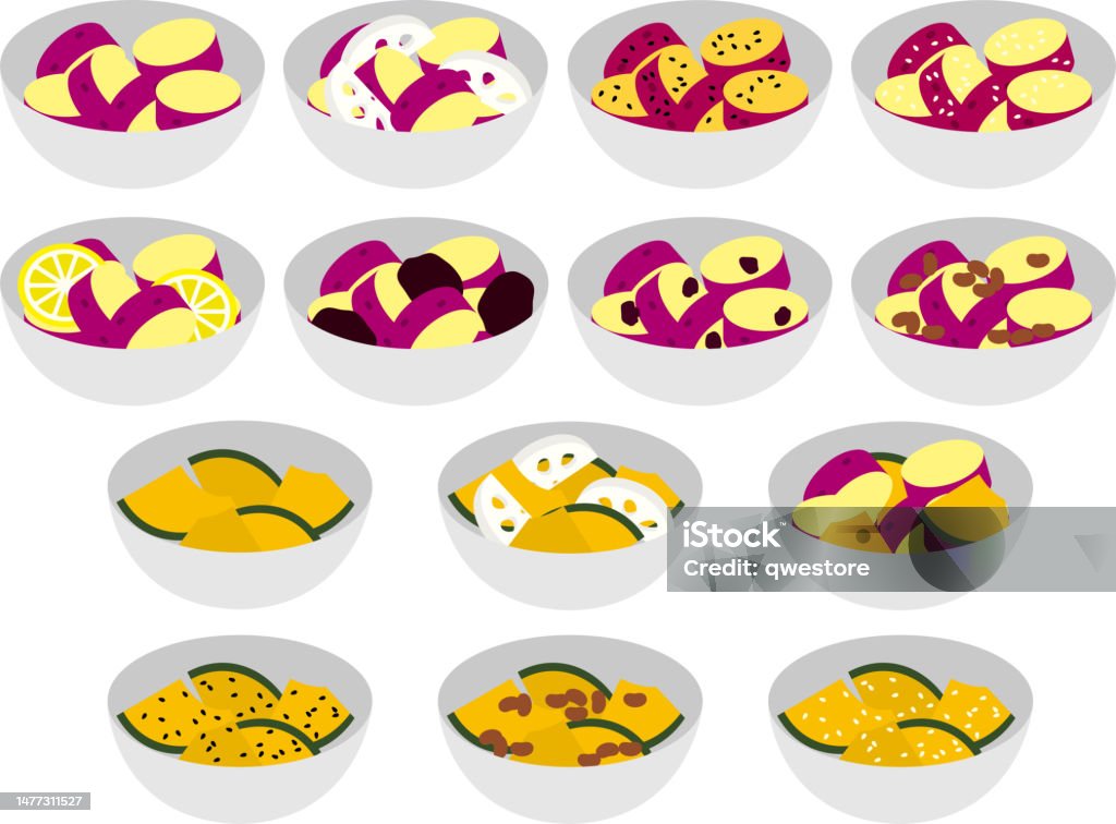 boiled potato P various boiled potatoes Adzuki Bean stock vector boiled potato P various boiled potatoes Adzuki Bean stock vector