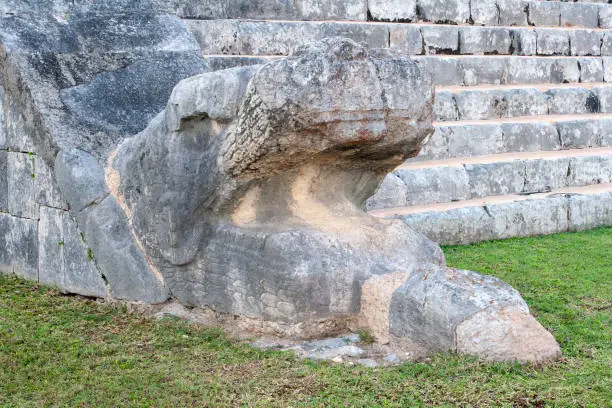 Photo of Chichen Itza Ruins, Kukulcan Castle, Tinum, Yucatan, Mexico