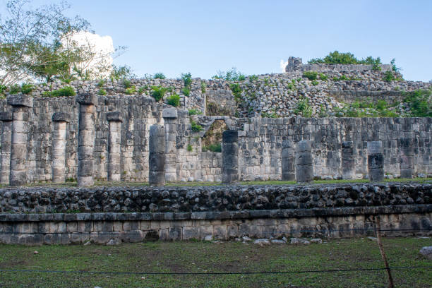 istock Chichen Itza Ruins, Grupo de la Mil Columnas, Tinum, Yucatan, Mexico 1477326338