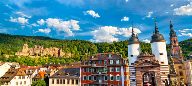 istock Heidelberg Castle and Stadttor Gate in Germany 1477355859