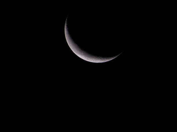 istock crescent moon in the dark night 1477363774