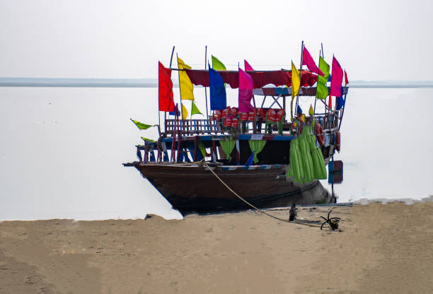 istock Boat for Dolphin show in Assam 1477376906
