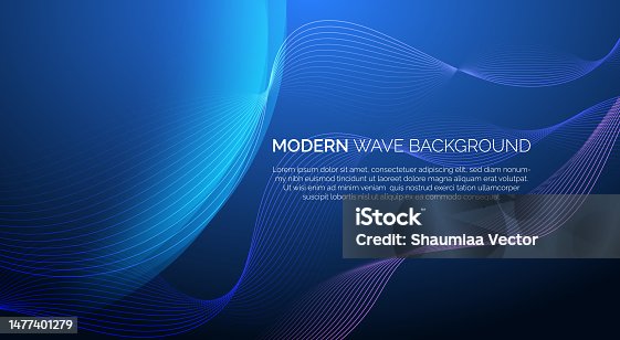 istock Modern blue liquid wave line particle technology abstract background 1477401279