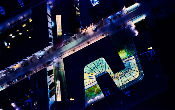 istock Aerial view of office building 1477404834