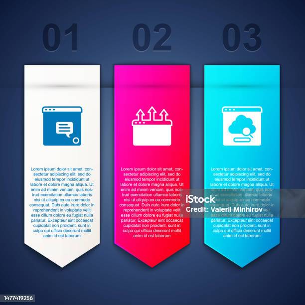 Set New Chat Messages Notification Browser Window And Cloud Technology ...