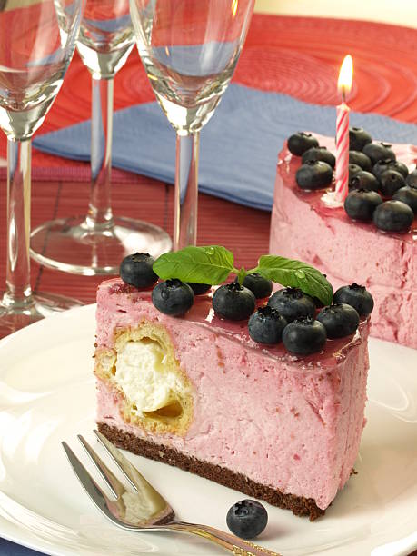 istock Raspberry birthday girl's torte 147742981