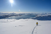 Ski touring in Tromsø 5