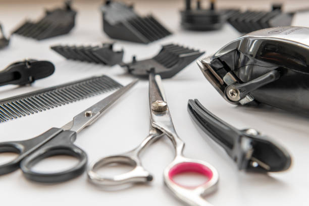 istock Hair dressing equipments. 1477445715