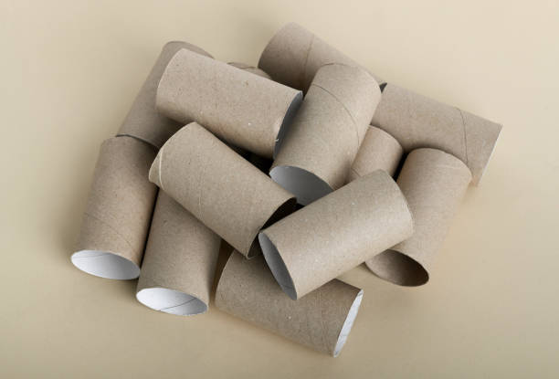 istock Empty toilet paper rolls. Paper tubes 1477447934