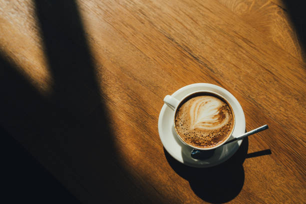 istock A mug of aromatic coffee on a table. 1477449875