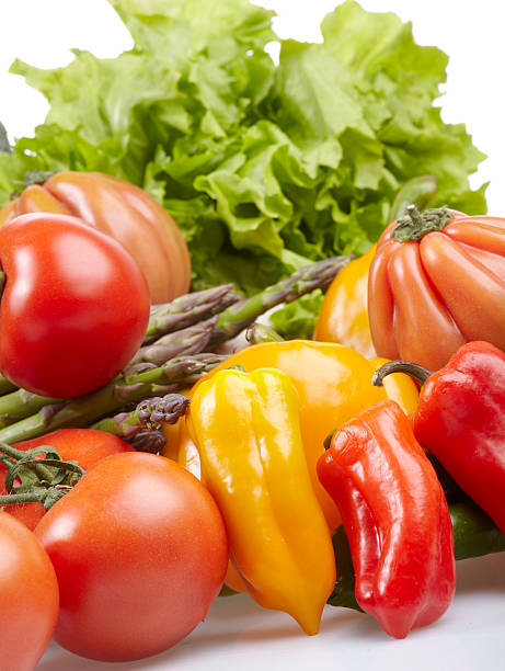 vegetables close-up stock photo