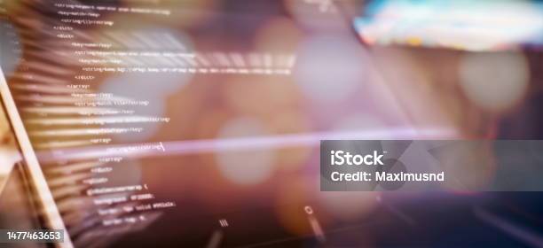 Abstract Computer Script Codecomputer Script Stock Photo - Download ...