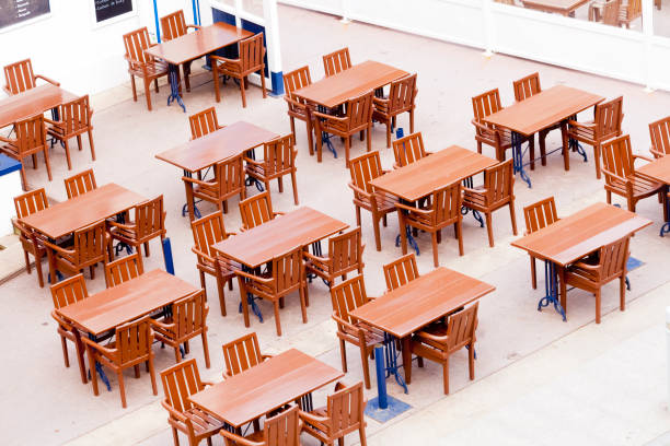 istock Sidewalk cafe in Cudillero, Asturias, Spain. 1477469371