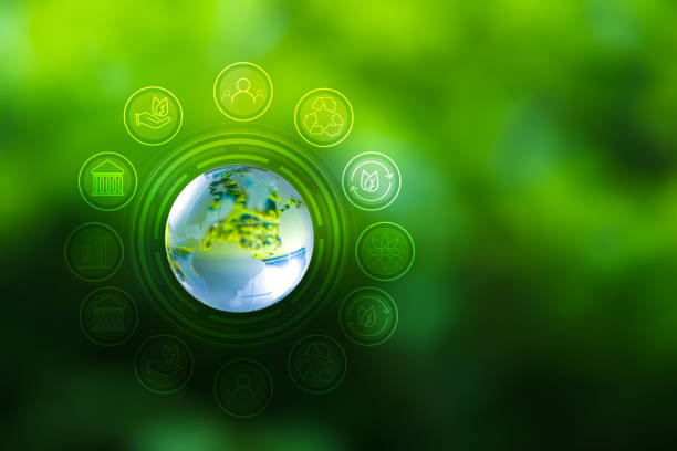 istock Renewable energy concept Earth Day or environment protection Hands protect forests that grow on the ground and help save the world. 1477469913