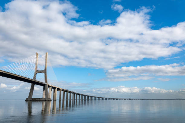 istock Vasco da Gama Bridge at daylight in Lisbon, Portugal 1477475992