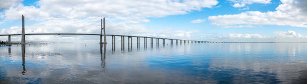 istock Vasco da Gama Bridge at daylight in Lisbon, Portugal 1477476078