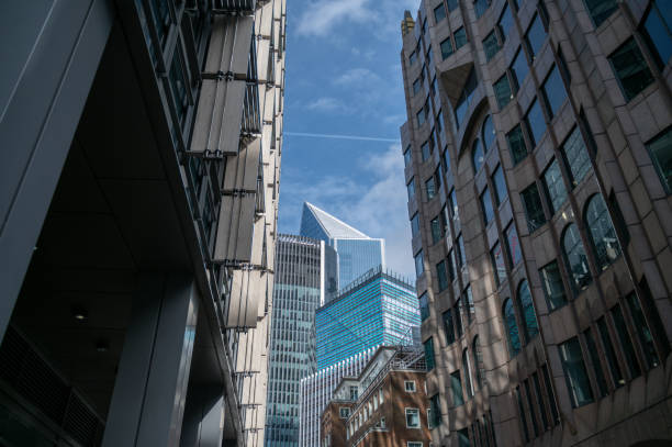 istock View to London skyscrapers from below 1477482235