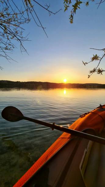 istock lake Waginger See with boat 1477482412
