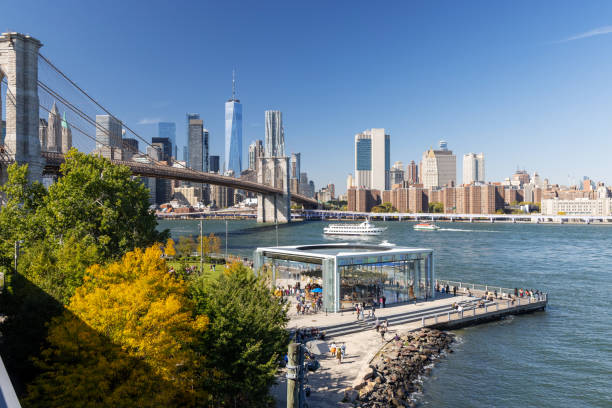 istock Iconic NYC skyline viewed from Brooklyn 1477490792