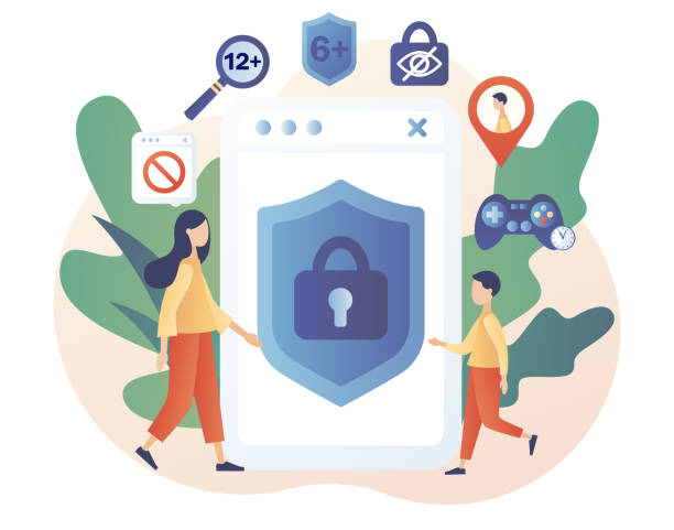 Parents Overlay Risk Icon 580+ Parental Control Icon Ilustração de stock, gráficos vetoriais e ...