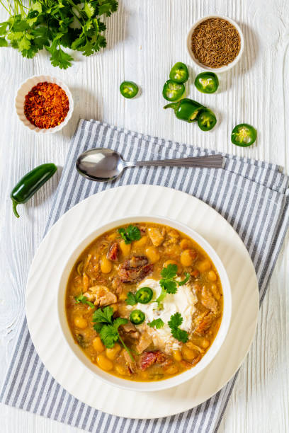 istock smoked ham hock chicken chili in a bowl 1477497069