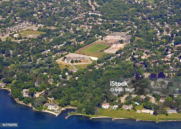 Oakville Residential Aerial Stock Photo - Download Image Now - Oakville - Ontario, Above, Aerial View