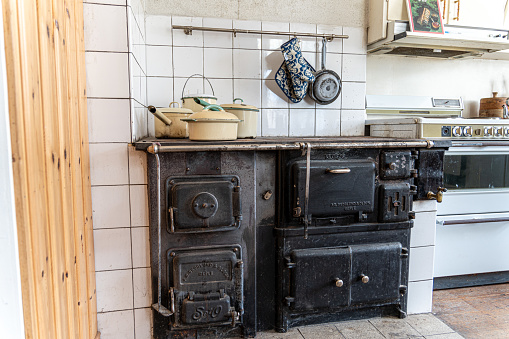 Old-fashioned stove
