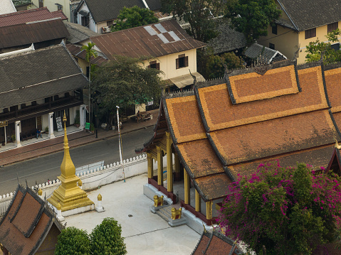 Buddhist temple in Luang Prabang, Laos