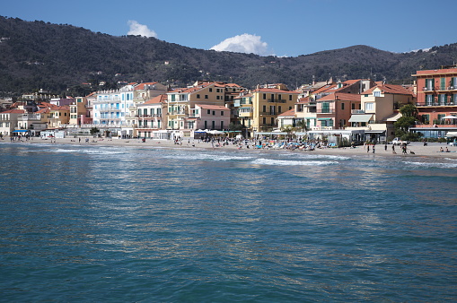 Ligurian Sea in Alassio