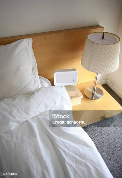 Corner Of The Bedroom Bed Stock Photo - Download Image Now - Bed - Furniture, No People, Photography
