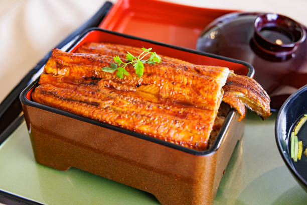 istock Grilled eel with plenty of weight 1477513882