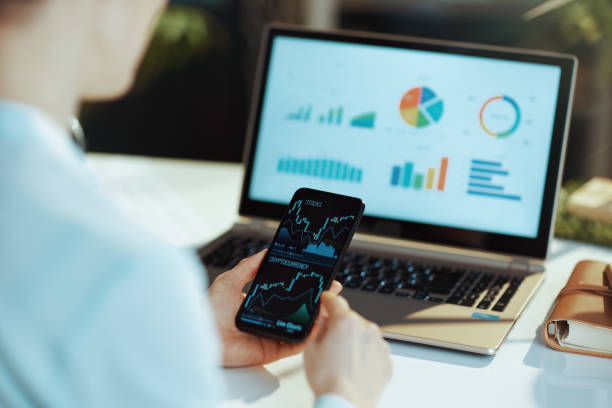 istock woman doing cryptocurrency business trading 1477515301