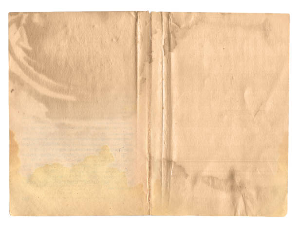 istock Vintage background of old paper texture with spots 1477515501