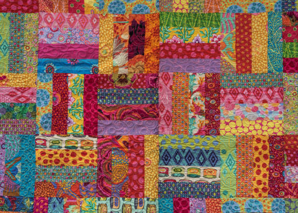 istock Narrow Strips of Fabric in Squares 1477515984
