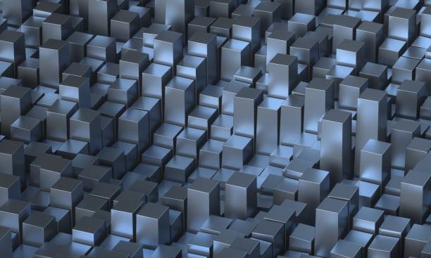 istock Abstract Metal Block Background 1477517329