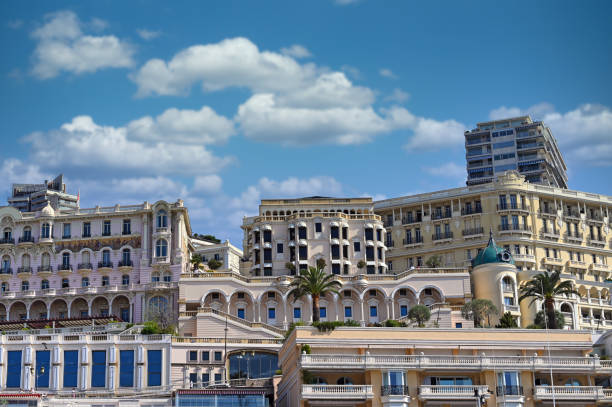 istock Beautiful old buildings in Monaco cityscape 1477522547