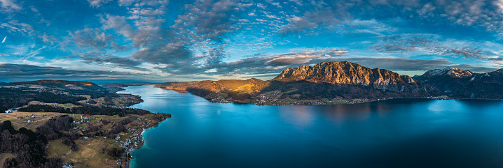 Beauty of Attersee in the Salzkammergut