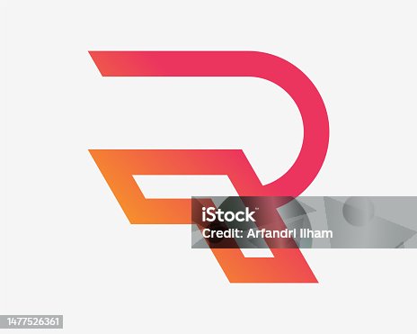 istock Letter R Arrow Direction Up Startup Launch Fast Success Future Modern Monogram Vector Design Illustration 1477526361