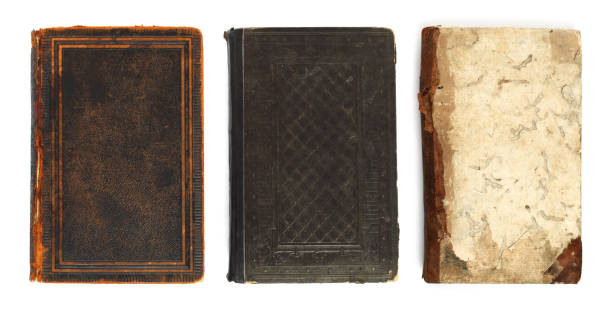 istock Set of Ancient Books isolated on white background 1477537978