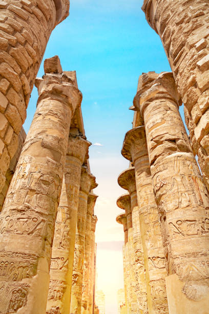 istock Karnak, Luxor. Antique Egyptian Temple Complex. 1477555884