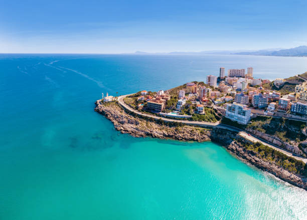 istock Cullera lighthouse in Mediterranean sea in Valencia Spain 1477555954