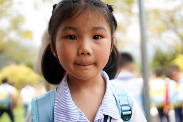 istock Outdoor life of Asian elementary school students 1477556185