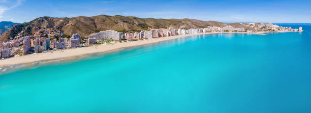istock Cullera beach skyline seafront Mediterranean sea in Valencia Spain 1477559229