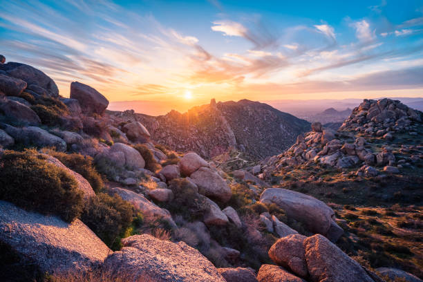 istock Fantastic sunset illuminates the boulder-filled landscape in The McDowell Mountains 1477566627