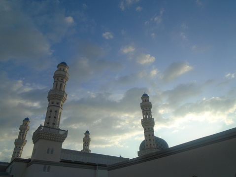 A mosque is sabah island, malaysia